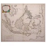 Untitled by Robert de Vaugondy Archipel des Indes Orientales original hand colored copperplate, engraving, sold Jul 2021