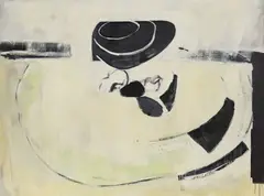 Horst Münch, Ohne Titel, 1989, Acryl auf Leinwand