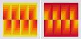Jurai Dobrovic, RC 1 und RC 2, 1976, Jeweils: Farbserigrafie auf leichtem Karton