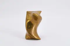 István Beöthy, Ce qui est en haut comme ce qui est en bas (Torsade), 1960, Bronze, gold-braun patiniert