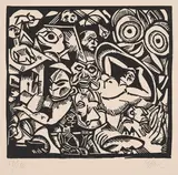 Georg Tappert, Schlafende mit Masken