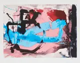 Fred Thieler, Ohne Titel, 1981, Farbserigrafie auf Velin