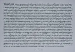 Joseph Kosuth, Rules and Meanings, 1999, Serigrafie auf Transparentpapier und Karton
