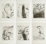Walter Stöhrer, 23 Radierungen zu Antonin Artaud, 1976, Mappe mit 23 Radierungen auf Velin