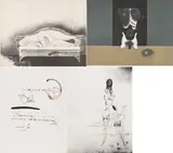 Paul & Karin Wunderlich Székessy, Porträt, 1966, Mappe mit 4 Lithografien auf BFK Rives (Wasserzeichen) und 3 Foto-Serigrafien auf Karton