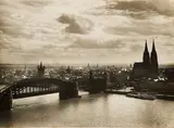 August Sander, Blick vom Messeturm auf Köln, 1932-40, Vintage. Gelatinesilberabzug