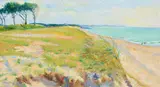 Conrad Felixmüller, Sommertag über der Ostsee
