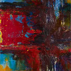 Kim Yusob, Energy Field #II 50, 2008, Mischtechnik auf Leinwand