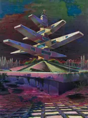 Maik Wolf, Monrepos Resort House of Plenty 2, 2016, Öl auf Leinwand