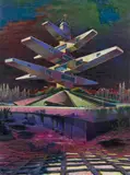 Maik Wolf, Monrepos Resort House of Plenty 2, 2016, Öl auf Leinwand