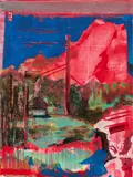 Maki Na Kamura, "Gil XXIV", 2012, Öl und Wasser auf Leinwand
