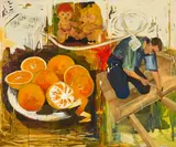 Nazaré Alvares, Faca voce mesmo, 2004, Acryl auf Leinwand