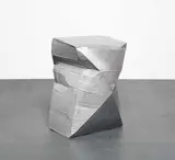 Peter Sandbichler, Alte Schachtel, 2017, Aluminiumguss