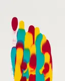 Stefan Behlau, Ohne Titel, 2014, Acryl auf Leinwand