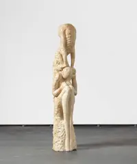 Steff Bauer, Alpha und Omega, 2001, Portugiesischer Kalkstein