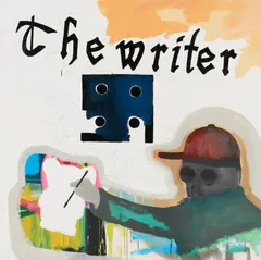 Ulrich Hakel, Ohne Titel (The Writer), 2006, Acryl, Öl und Graphit auf Leinwand