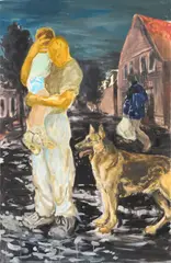 Stijn Peeters, "Nr. 881", 2000, Öl auf Leinwand