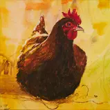 Andreas Amrhein, Ohne Titel (#7), 2001, Acryl auf Leinwand