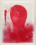 Amador, "Fibras", 2006, Mischtechnik auf Synthetikfaser