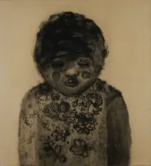 Yoo Junghyun, Ohne Titel (Face 29), 2006, Acryl auf Leinwand