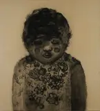 Yoo Junghyun, Ohne Titel (Face 29), 2006, Acryl auf Leinwand