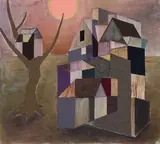 Armin Boehm, "untitled - (Soul)", 2018, Öl und Stoff auf Leinwand