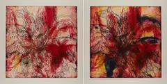 Burkhard Held, Konvolut von 2 Radierungen, 2010, Jeweils: Vernis mou auf Bütten