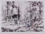 Malgosia Jankowska, Glockengießer, 2018, Farblithografie auf festem Velin