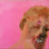 Regina Nieke, "KOPF 4", 2009, Acryl und Öl auf Leinwand