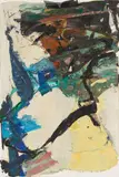 Wolfgang Opitz, Burgheßler Senke, 1996, Öl auf Leinwand