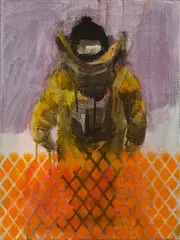 Minyoung Park, Ohne Titel, 2009, Öl auf Leinwand