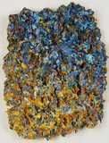 Bernd Schwarzer, "Europäischer Vulkan (Gold-Blau)"