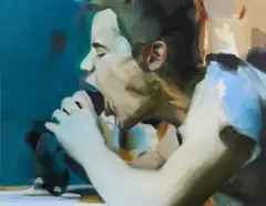 Eun-Ju Yang, Ohne Titel (Uneasy Relationship), 2005, Öl auf Leinwand