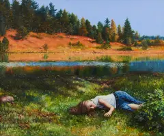 Maik Wolf, Ohne Titel, 2005, Öl auf Leinwand