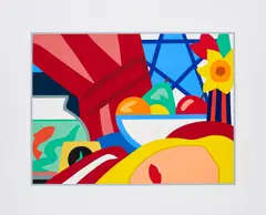 Tom Wesselmann, Still-Life With Blonde, 1999, Farbserigrafie auf Karton