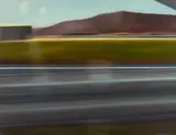 Jens Hausmann, "Autobahn VI", 2000, Öl auf Leinwand