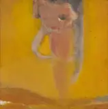 Leiko Ikemura, Figur in Ockergelb