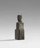 A. R. Penck, Ohne Titel, 1994, Bronze, dunkelbraun patiniert