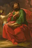 Antonio González Velázquez, Der Heilige Matthäus, Öl auf Leinwand