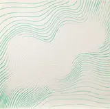 Günther Uecker, Welle, 1965, Prägedruck und Farbserigrafie auf leichtem Karton