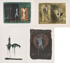 Paul Wunderlich, Konvolut von 4 Lithografien, a) Crazy Horse Saloon