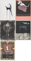 Paul Wunderlich, Mappe D.B, 1965, a) Die Strümpfe