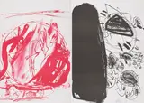 Walter Stöhrer, Konvolut von 2 Lithografien