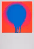 Otto Piene, Telerot, 1968/69, Farbserigrafie auf SCHOELLERSHAMMER (Trockenstempel)