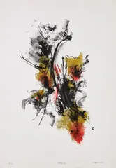 Rolf Cavael, Lithofa / 20, Farblithografie auf Velin