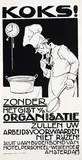 Albert P. Hahn jr., Krantenbezorgers! Organiseert U!, poster