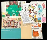 Various Artists, A collection of Boekenweekgeschenken (construction plates and board games), 1961, poster
