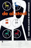 illegible signature, de al-stoel voor meer kleur in het interieur, 1962, poster