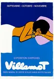 Bernard Villemot, Exposition d'Affiches Villemot, poster