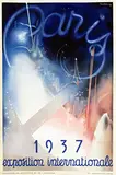 Eugène Beaudoin & Marcel Lods, Paris exposition internationale 1937, 1937, poster